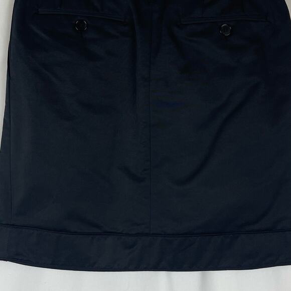 BUI By Barbara Bui Black Academia Minimalist Neutral Skirt NWOT Size M - Picture 6 of 12